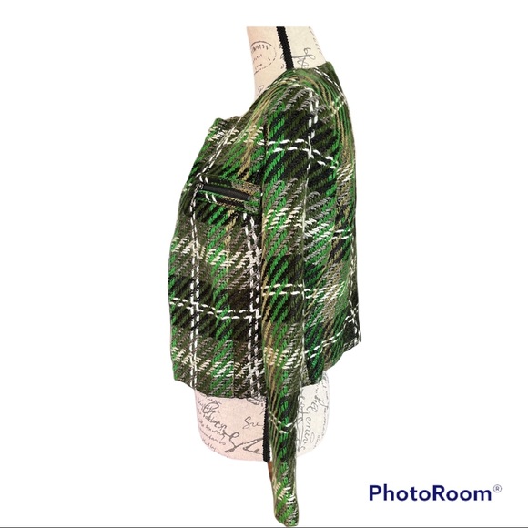 Chadwick Plaid Zip Front Jacket Vintage - Picture 5 of 10